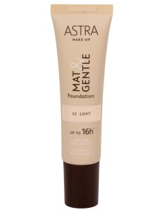 Astra Mat&gentle Foundation - Fondotinta Opaco Naturale - 02 Light